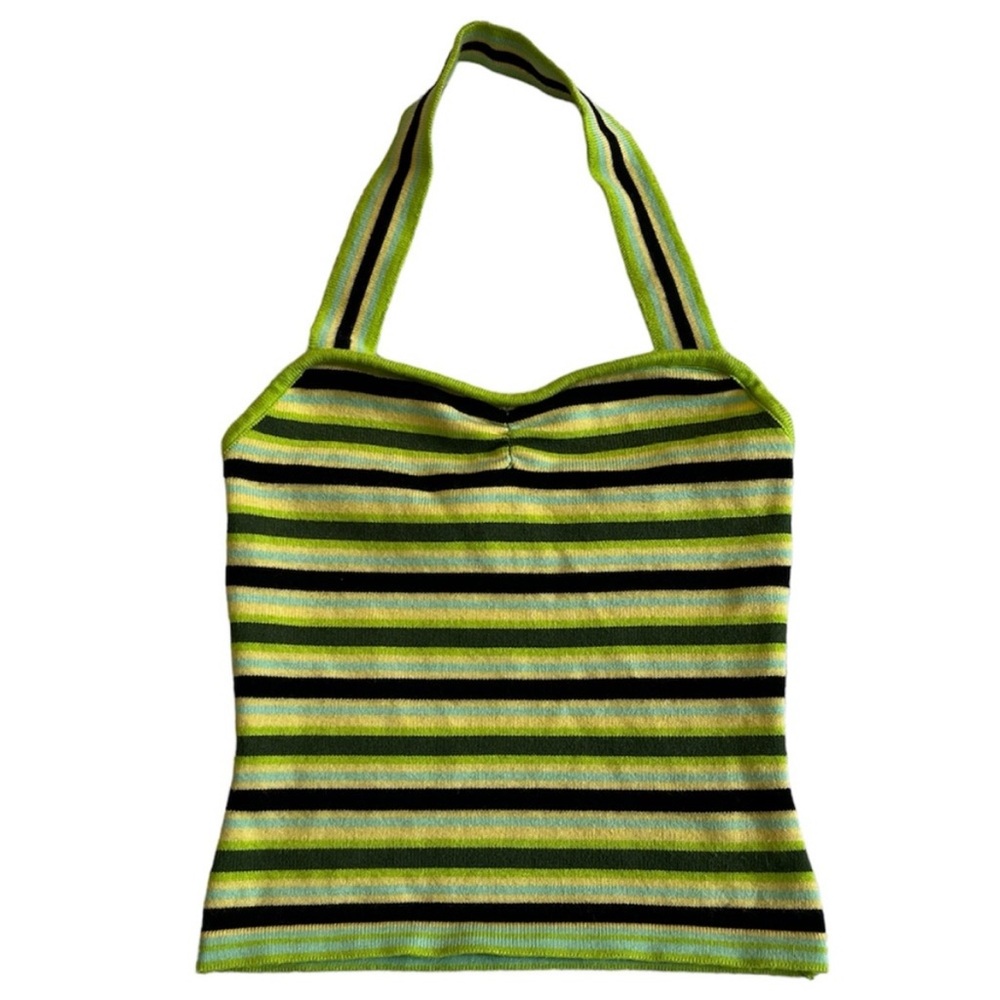 Striped Halter Top